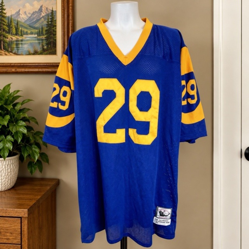 Mitchell & Ness Eric Dickerson 29 LA Rams Throwback Jersey Size 56 3XL USA